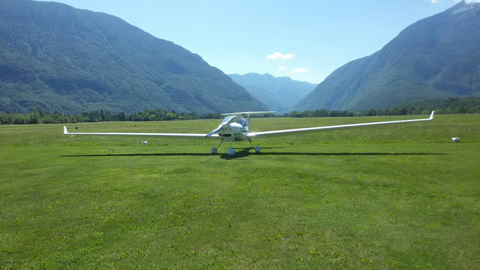 Mit der OE-9464 nach Bovec