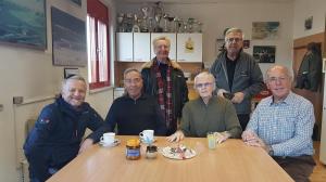 v.l.n.r.Hans Huemer, Hans Fröschl, Sigi Puch, Sigi Angerer, Armin Kunschitz, Horst Josef Malliga